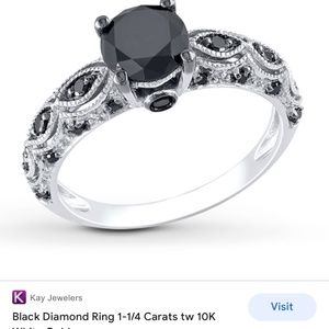 Black Diamond Ring